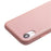 QIALINO Delicate Litchi Texture Calf Skin Genuine Leather Coated PC Back Shell for iPhone XR 6.1 inch - Pink - 6