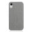 VILI DMX Cross Texture PU Leather Stand Cover with Card Slots for iPhone XR 6.1 inch - Grey - 3