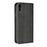 Magnetic Stand Leather Wallet Case for iPhone XR 6.1 inch - Black - 3
