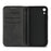 Magnetic Stand Leather Wallet Case for iPhone XR 6.1 inch - Black - 4