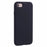 For iPhone 7/8/SE (2020)/SE (2022) 4.7 inch Silky Solid Silicone Case - Black - 3