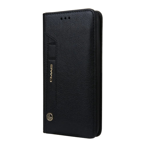 CMAI2 PU Leather Stand Wallet Mobile Casing for iPhone XR 6.1 inch - Black - 2