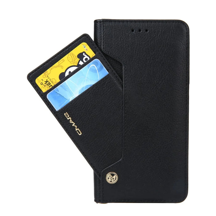 CMAI2 PU Leather Stand Wallet Mobile Casing for iPhone XR 6.1 inch - Black - 4