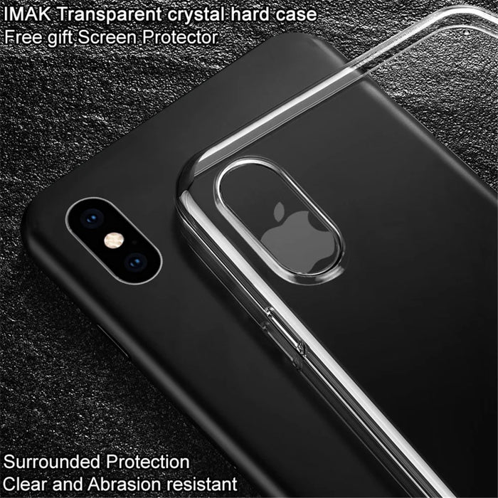 IMAK Crystal Case II Pro+ Scratch-resistant PC Case + Protector Film for	iPhone XS Max 6.5 inch - 2