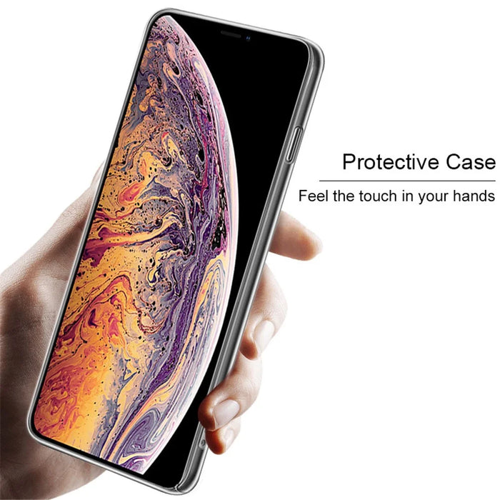 IMAK Crystal Case II Pro+ Scratch-resistant PC Case + Protector Film for	iPhone XS Max 6.5 inch - 5