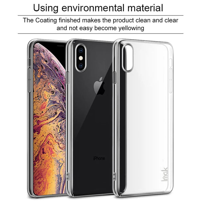 IMAK Crystal Case II Pro+ Scratch-resistant PC Case + Protector Film for	iPhone XS Max 6.5 inch - 6