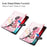Pattern Printing Smart PU Leather Tri-fold Stand Tablet Shell for iPad Pro 11-inch (2018) - Fairy and Butterflies - 4