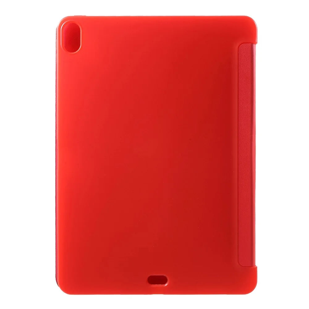 Tri-fold Stand PU Leather Tablet Shell for iPad Pro 11-inch (2018) - Red - 2