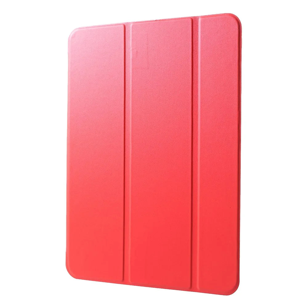 Tri-fold Stand PU Leather Tablet Shell for iPad Pro 11-inch (2018) - Red - 3