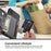 Leather Coated TPU Wallet Kickstand Casing with Built-in Magnetic Sheet for iPhone XR 6.1 inch - Black - 7