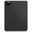 For iPad Pro 12.9 (2022) / (2021) / (2020) / (2018) PU Leather Stable Tri-fold Stand Stand Tablet Flip Case [with Pen Slot] - Black - 2