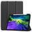 Tri-fold Leather Stand Smart Case with Pen Slot for  iPad Pro 11-inch (2022) / (2021) / (2020) / (2018) - Black - 1