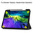 Tri-fold Leather Stand Smart Case with Pen Slot for  iPad Pro 11-inch (2022) / (2021) / (2020) / (2018) - Black - 7