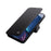 QIALINO Top Layer Cowhide Leather Magnetic Clasp Phone Case for iPhone XR 6.1 inch - Black - 5