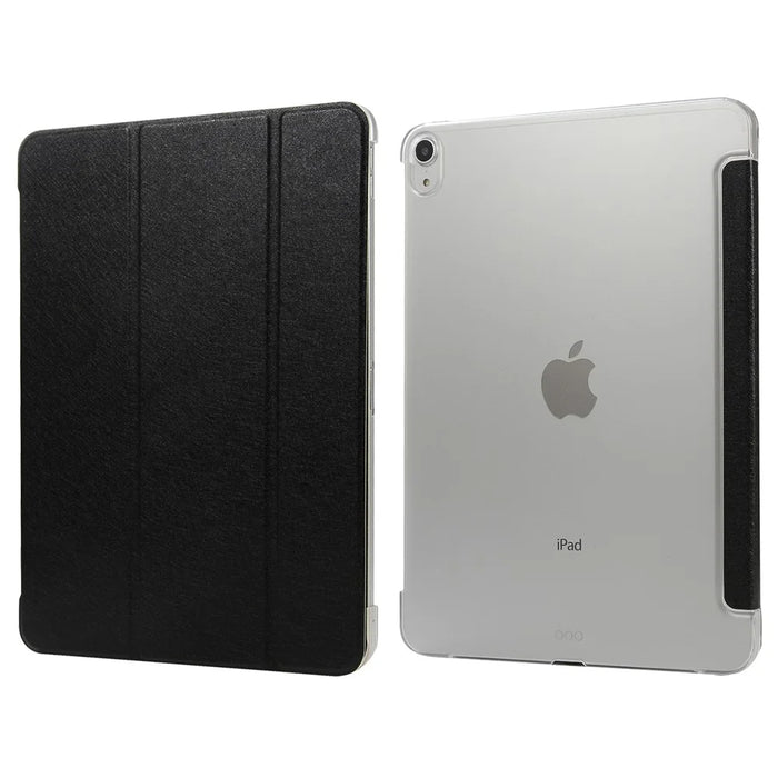 Leather Smart Case with Tri-Fold Stand for iPad Pro 11-inch (2018) - Black - 2