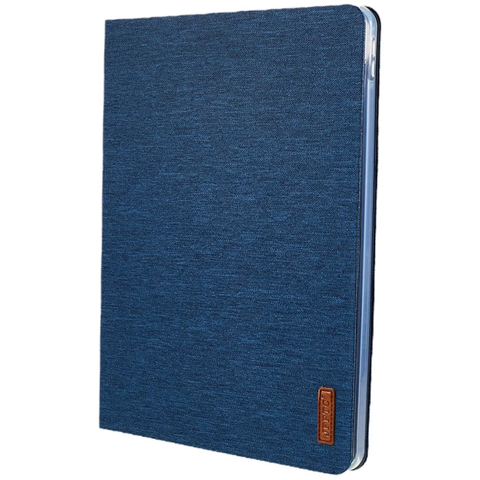 JFPTC Cloth Texture Smart Stand Leather Protection Tablet Shell for iPad Pro 12.9 (2018) -  Blue - 3