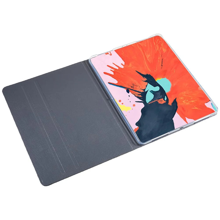 JFPTC Cloth Texture Smart Stand Leather Protection Tablet Shell for iPad Pro 12.9 (2018) -  Blue - 5