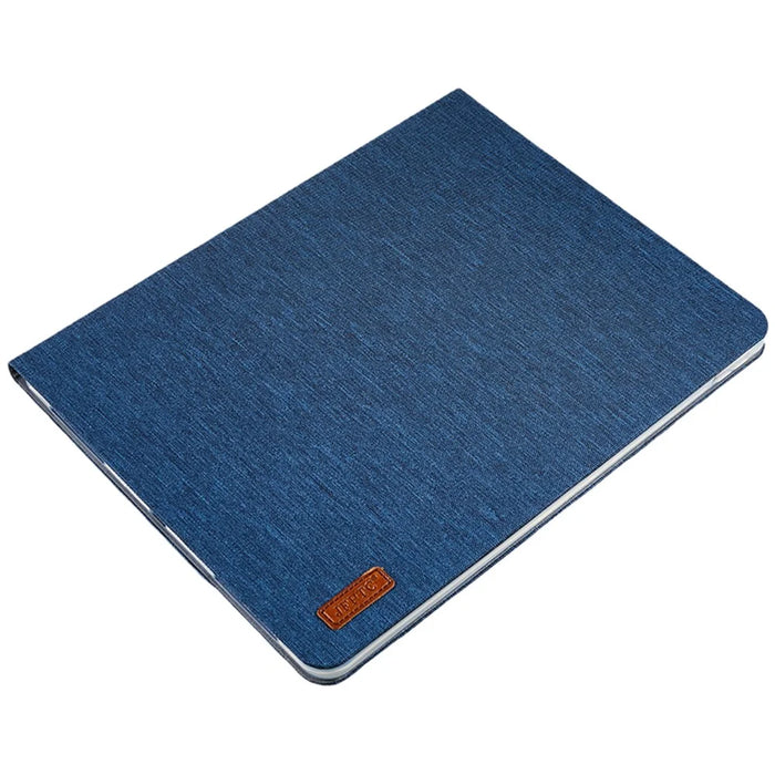 JFPTC Cloth Texture Smart Stand Leather Protection Tablet Shell for iPad Pro 12.9 (2018) -  Blue - 6