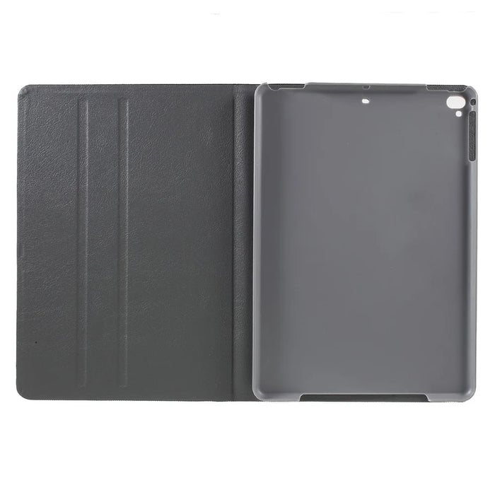 JFPTC Cloth Texture Smart Stand Leather Tablet Protection Tablet Shell for iPad 9.7-inch (2018)/9.7-inch (2017)/iPad 5/iPad 6 - 7