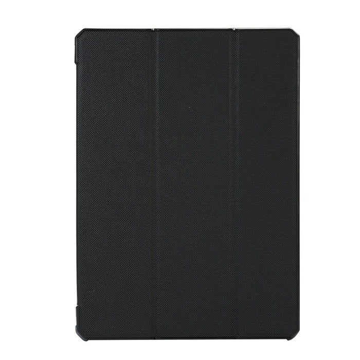 Anti-drop Tri-fold Stand PU Leather Tablet Shell for iPad 9.7-inch (2018) / 9.7-inch (2017) / Air 2 / Air - Black - 3