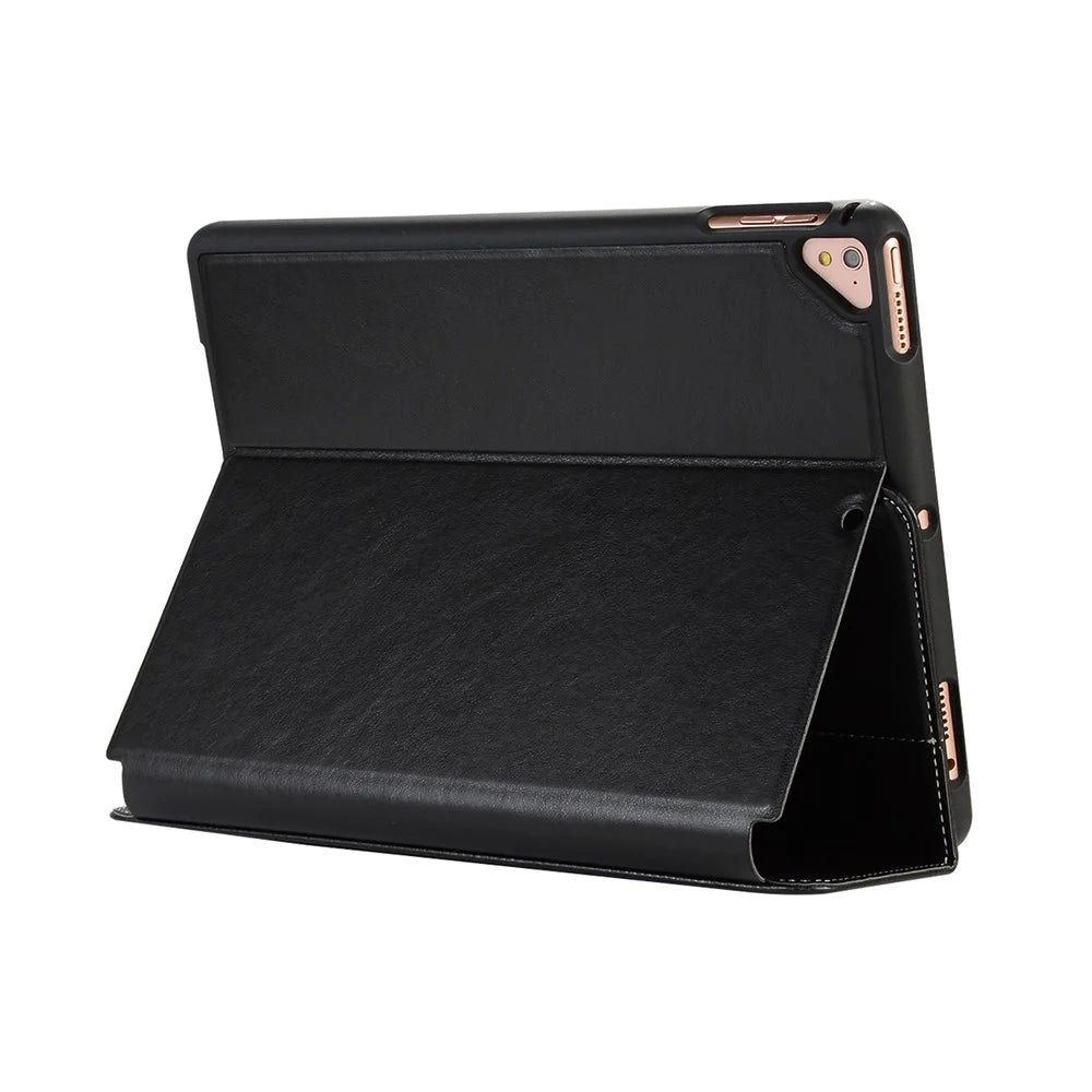 PU Leather Wallet Stand Tablet Case with Pen Slot for iPad 9.7-inch (2018)/9.7-inch (2017)/Air 2/Air - Black - 3