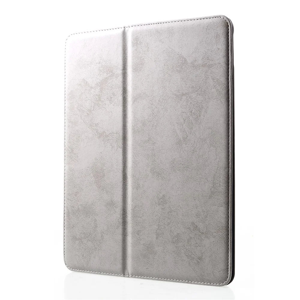Leather Wallet Stand Cover with Pen Slot for iPad Pro 10.5 (2017) / iPad Air 10.5 (2019) - Grey - 3