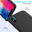 Edge Wrapped Liquid Silicone Case for iPhone XS Max 6.5 inch - Black - 2