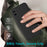 Edge Wrapped Liquid Silicone Case for iPhone XS Max 6.5 inch - Black - 6