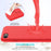 Edge Wrapped Liquid Silicone Phone Protection Case Cellphone Shell for iPhone 7 4.7 inch/8 4.7 inch/SE (2020)/SE (2022) - Red - 4