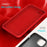 Edge Wrapped Liquid Silicone Phone Protection Case Cellphone Shell for iPhone 7 4.7 inch/8 4.7 inch/SE (2020)/SE (2022) - Red - 6