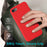 Edge Wrapped Liquid Silicone Phone Protection Case Cellphone Shell for iPhone 7 4.7 inch/8 4.7 inch/SE (2020)/SE (2022) - Red - 7