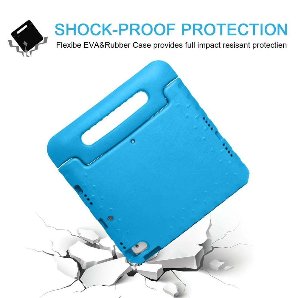 Drop-proof Kids Safe EVA Foam Case with Kickstand for iPad Pro 11-inch (2018) - Blue - 2
