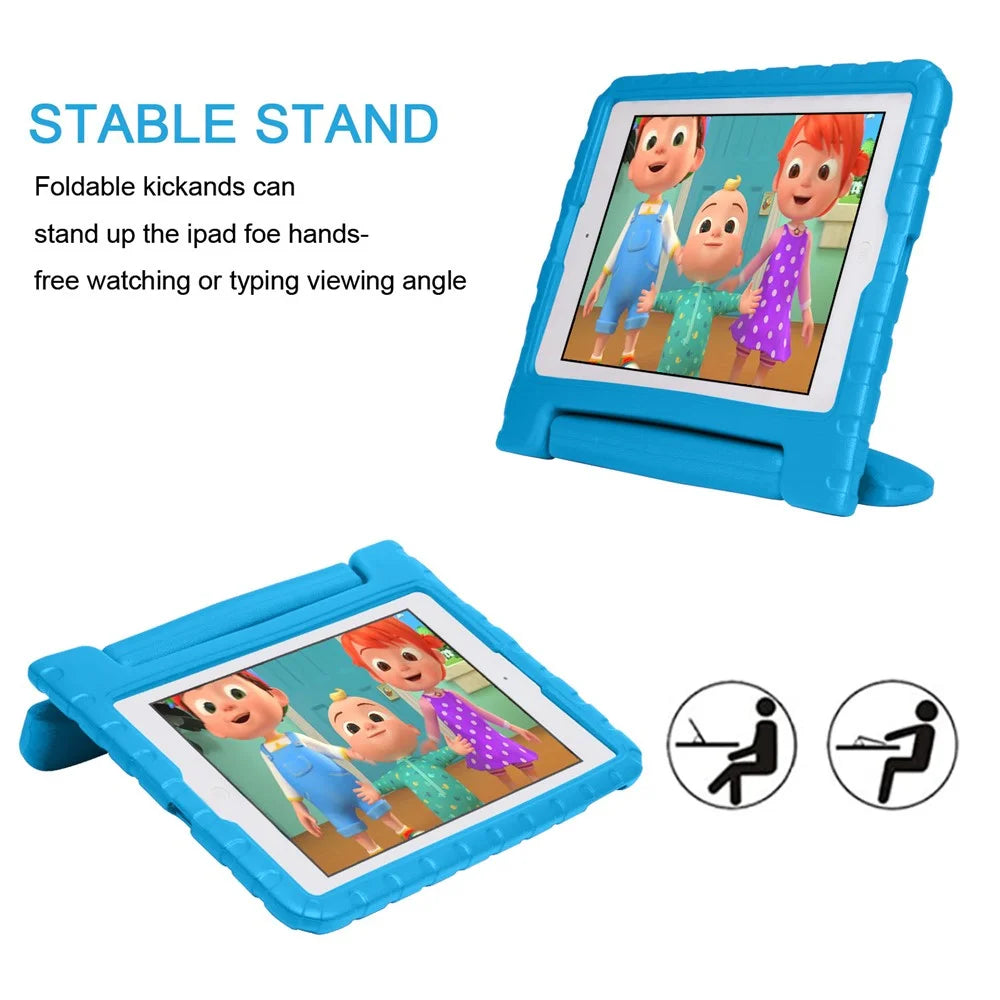 Drop-proof Kids Safe EVA Foam Case with Kickstand for iPad Pro 11-inch (2018) - Blue - 4