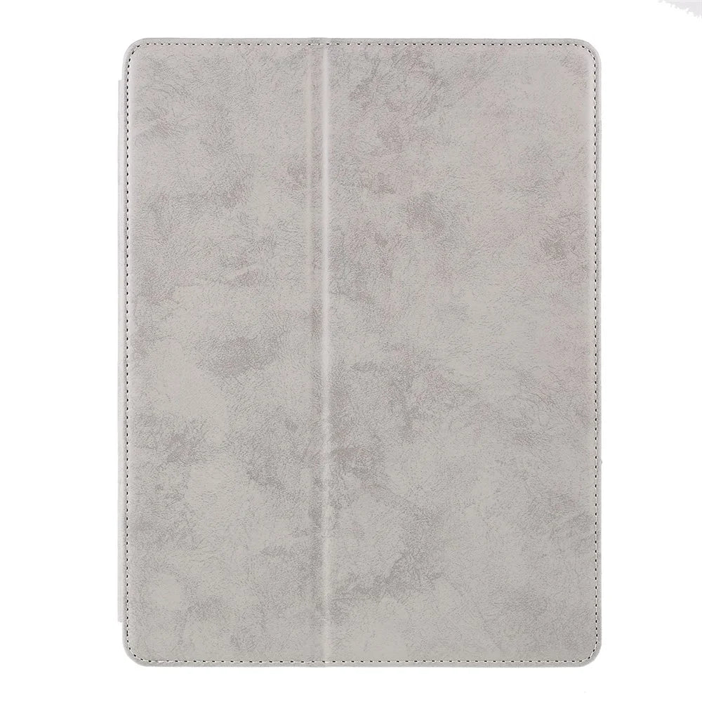 PU Leather Wallet Stand Tablet Cover with Pen Slot for iPad Pro 11-inch (2018) - Grey - 1