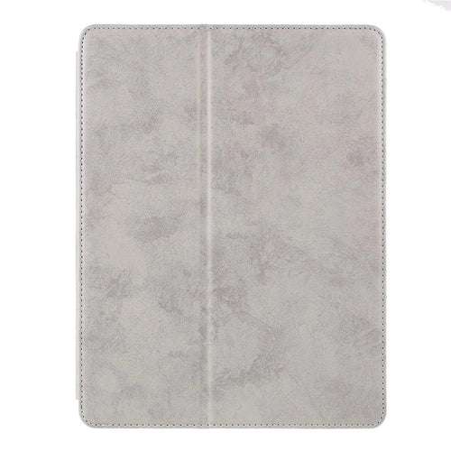 PU Leather Wallet Stand Tablet Cover with Pen Slot for iPad Pro 11-inch (2018) - Grey - 1