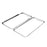Magnetic Frame Tempered Glass Phone Shell All-Round Full Protection for iPhone 8 Plus / 7 Plus 5.5 inch - Silver - 3