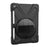 X-Shape PC + TPU Combo Case for iPad 9.7-inch (2018) / (2017) with Hand Strap [360 Degree Rotary Kickstand] - Black - 2