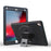 360 Degree Rotable TPU + PC Tablet Case with Kickstand and Adjustable Hand Strap for iPad 9.7 (2018) / 9.7 (2017) / Air / Air 2/ Pro 9.7 (2016) - Black - 1