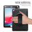 360 Degree Rotable TPU + PC Tablet Case with Kickstand and Adjustable Hand Strap for iPad 9.7 (2018) / 9.7 (2017) / Air / Air 2/ Pro 9.7 (2016) - Black - 6