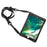 For iPad 9.7-inch (2018) / (2017) [X-Shape] PC + TPU Combo Case / 360 Degree Swivel Kickstand / Hand Strap and Shoulder Strap - Black - 3