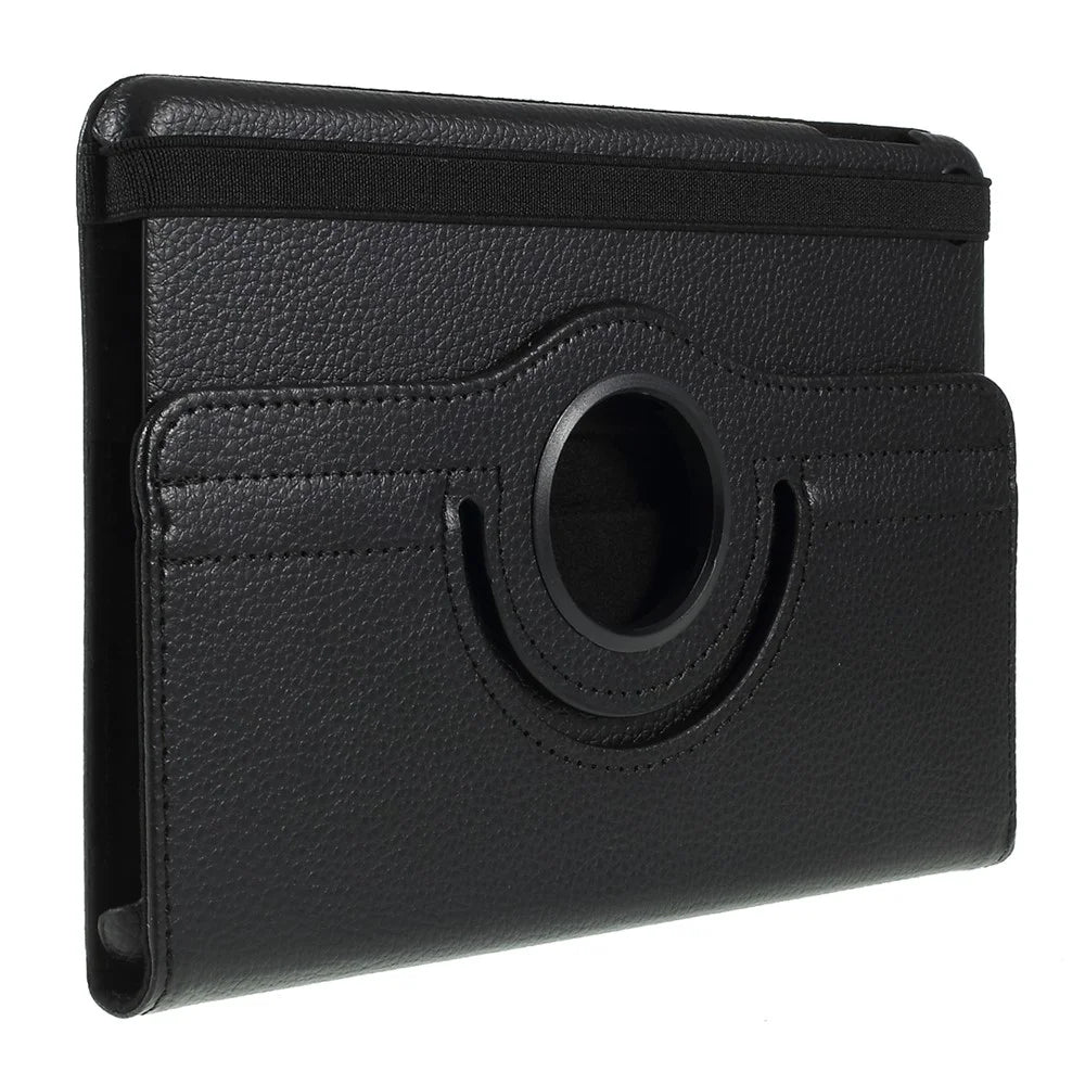Litchi Texture PU Leather Protection Tablet Case with Stand for iPad mini (2019) 7.9 inch - Black - 2