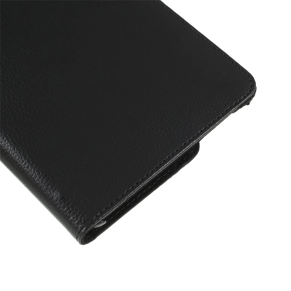Litchi Texture PU Leather Protection Tablet Case with Stand for iPad mini (2019) 7.9 inch - Black - 3