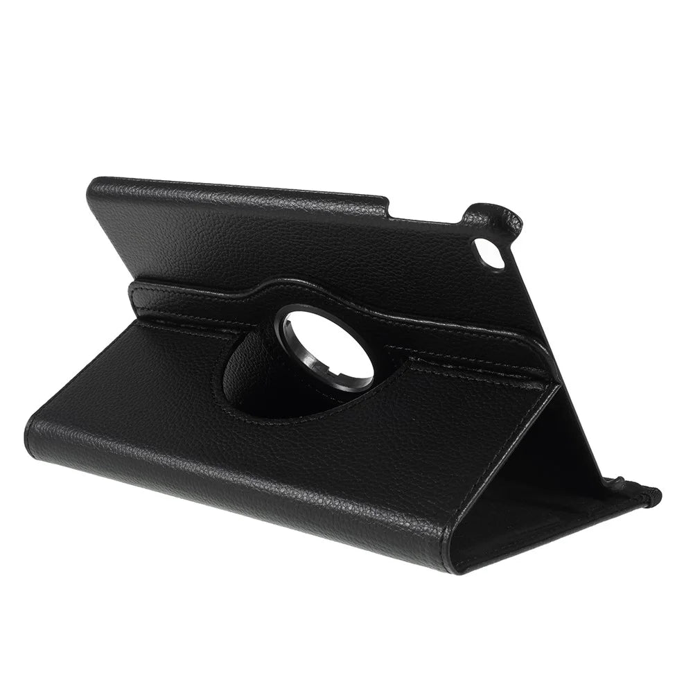Litchi Texture PU Leather Protection Tablet Case with Stand for iPad mini (2019) 7.9 inch - Black - 6