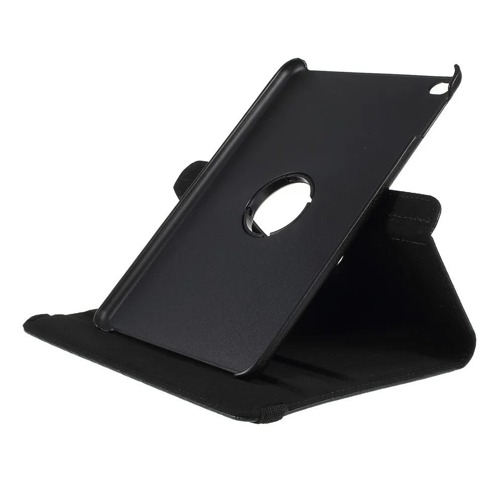 Litchi Texture PU Leather Protection Tablet Case with Stand for iPad mini (2019) 7.9 inch - Black - 7