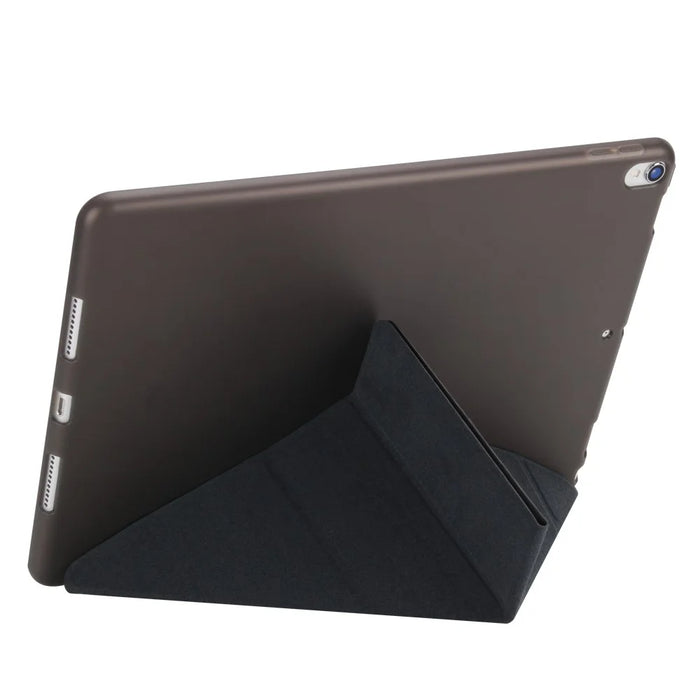 Origami Stand Leather Smart Case for iPad Air 10.5 (2019) / Pro 10.5-inch (2017) - Black - 3