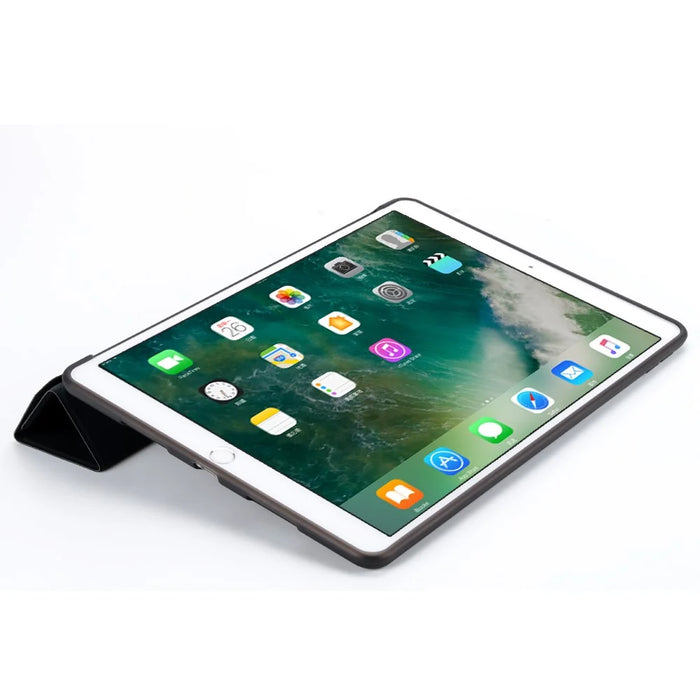 Origami Stand Leather Smart Case for iPad Air 10.5 (2019) / Pro 10.5-inch (2017) - Black - 5