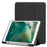 Tri-fold Stand PU Leather Smart Case with Pen Slot for iPad Air 10.5 (2019) / Pro 10.5-inch (2017) - Black - 1