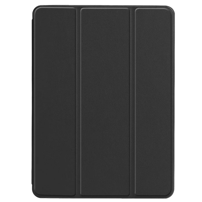 Tri-fold Stand PU Leather Smart Case with Pen Slot for iPad Air 10.5 (2019) / Pro 10.5-inch (2017) - Black - 3