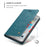 CASEME 013 Series Auto-absorbed PU Leather Wallet Stand Case for iPhone 6s / 6 4.7-inch - Blue - 3