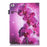 Patterned Card Slots Leather Tablet Cover for iPad mini (2019) 7.9 inch / Mini 4 / 3 / 2 / 1 - Cymbidium - 2